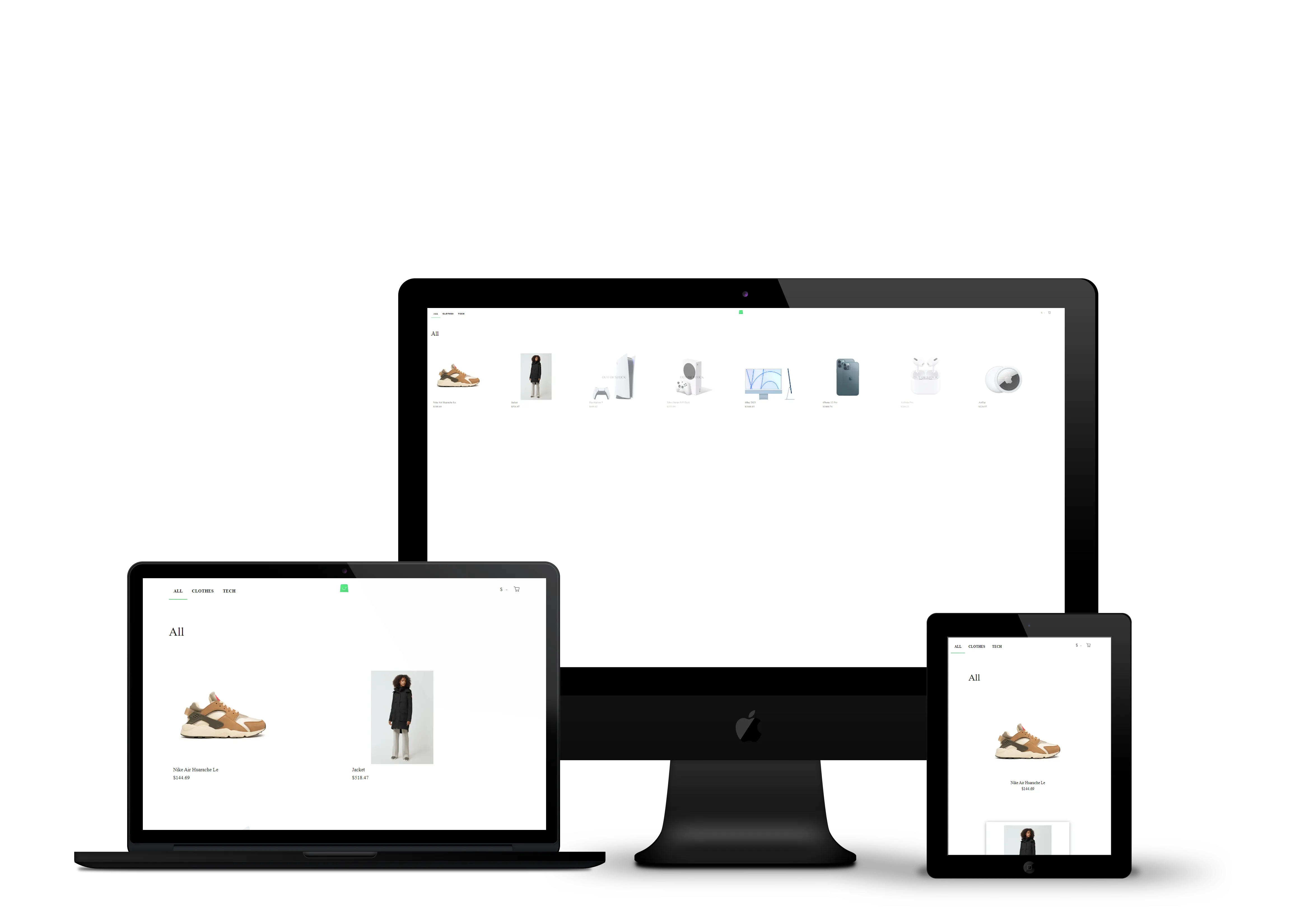 Project E-commerce shop
